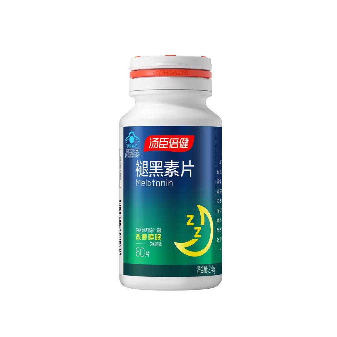 汤臣倍健®褪黑素片（60片）18岁以上女性,18岁以上男性,中老年人,褪黑素,改善睡眠